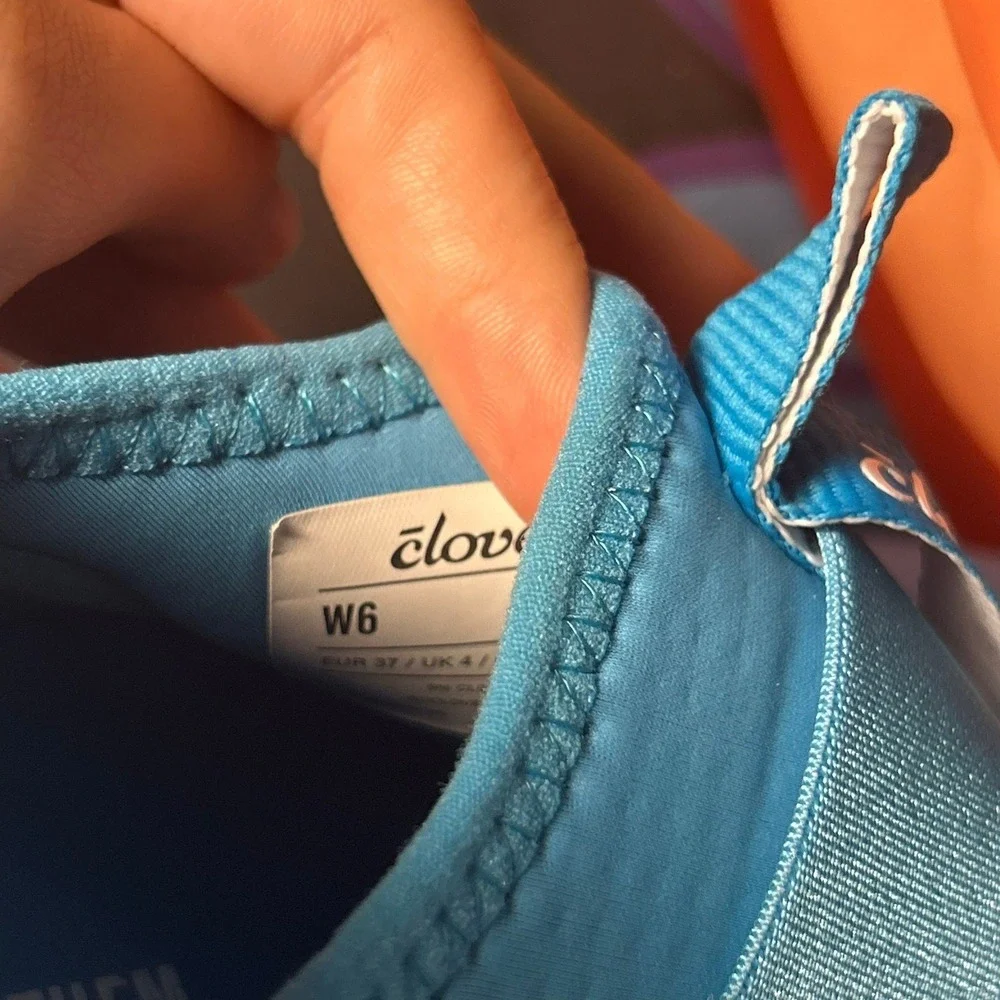 Clove Solo Blue Slip On Healthcare Nursing Shoes Womens 6 Sneakers Comfort Work